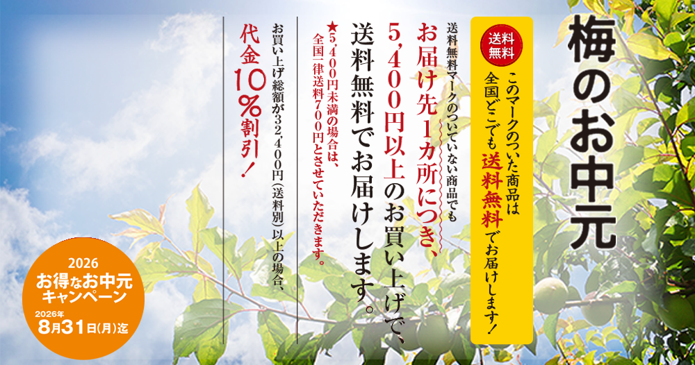 梅のお中元